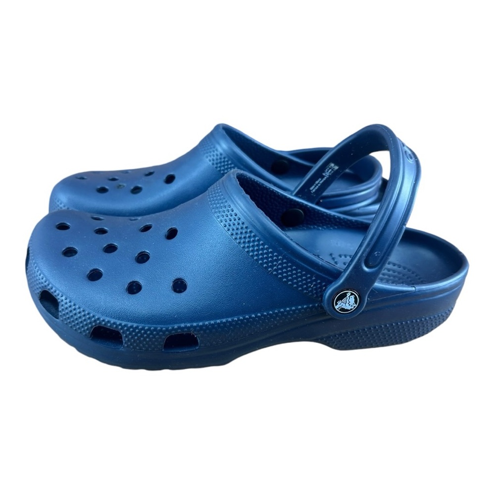 Crocs Slip On Classic Lightweight Clogs Shoes Unisex Mens 9 Womens 11 Bue